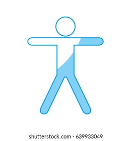pictogram man icon image