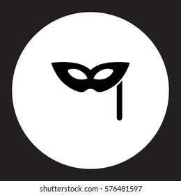 Pictogram Mask Icon Stock Vector (Royalty Free) 576481597 | Shutterstock