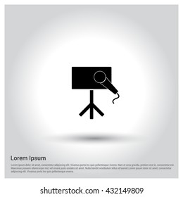 Pictogram microphone icon