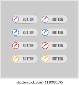 Pictogram microphone icon - Free vector icon