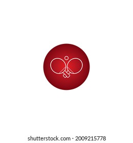 Pictogram ping pong icon vector illustration design.