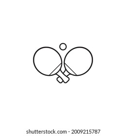 Pictogram ping pong icon vector illustration design.