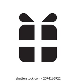 pictogram present icon vector sign design