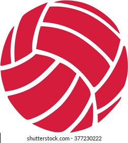 Pictogram red Volleyball