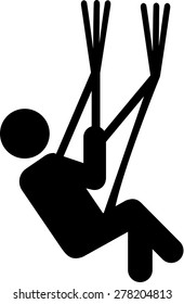 Pictogram Skydiver