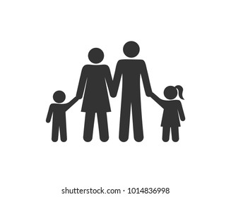 Family Four Icon Hd Stock Images Shutterstock
