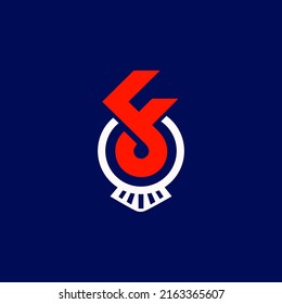 Pictogram of train locomotive letters and symbols
