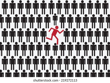 Pictograms people Man Icon Sign Symbol Pictogram
