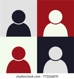 pictograms set for avatar users