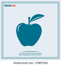 Pictograph of apple