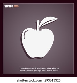 Pictograph of apple