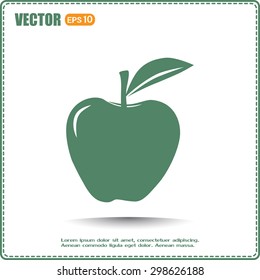 Pictograph of apple
