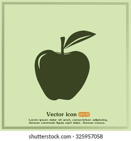Pictograph of apple
