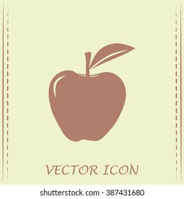 Pictograph of apple