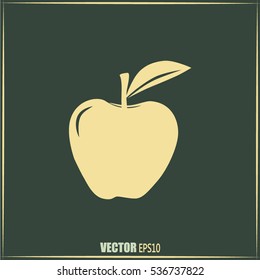 Pictograph of apple