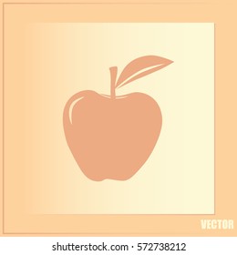 Pictograph of apple