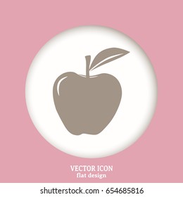 Pictograph of apple