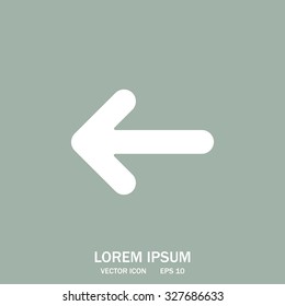 Pictograph of arrow