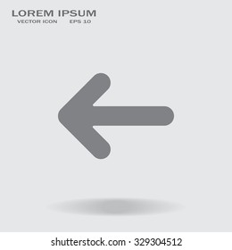 Pictograph of arrow