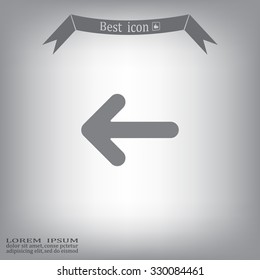 Pictograph of arrow