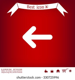 Pictograph of arrow