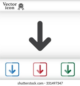 Pictograph of arrow