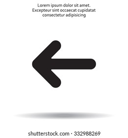 Pictograph of arrow