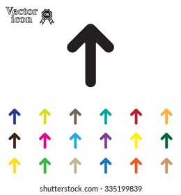Pictograph of arrow