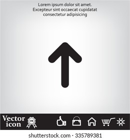 Pictograph of arrow