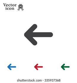 Pictograph of arrow