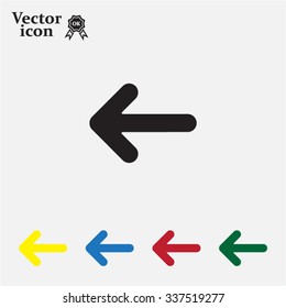 Pictograph of arrow