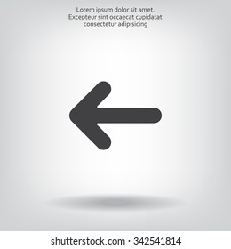 Pictograph of arrow