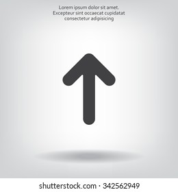 Pictograph of arrow