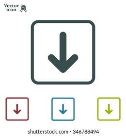 Pictograph of arrow