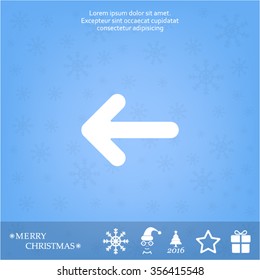 Pictograph of arrow