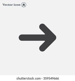 Pictograph of arrow