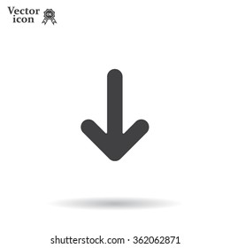 Pictograph of arrow