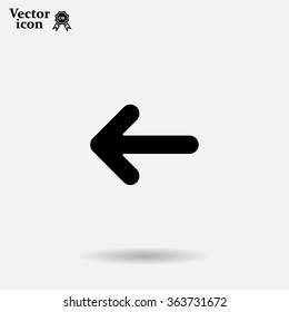 Pictograph of arrow