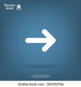Pictograph of arrow