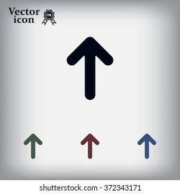Pictograph of arrow