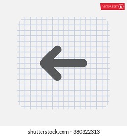 Pictograph of arrow