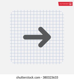 Pictograph of arrow