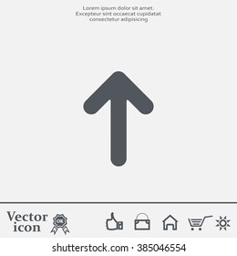Pictograph of arrow
