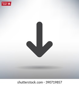 Pictograph of arrow