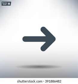 Pictograph of arrow