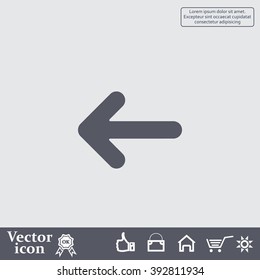 Pictograph of arrow