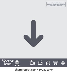 Pictograph of arrow