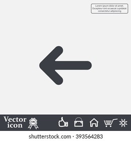 Pictograph of arrow