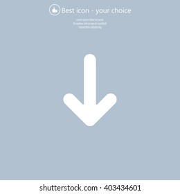 Pictograph of arrow