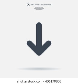 Pictograph of arrow